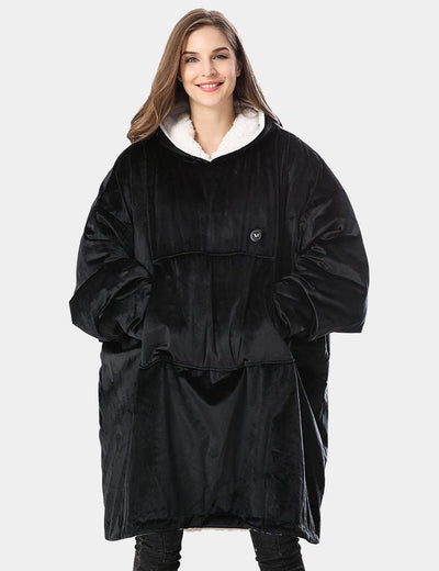 Heated Hoodie Blanket & scarf