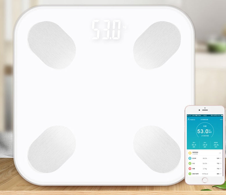 Bluetooth smart body fat electronic weight scale