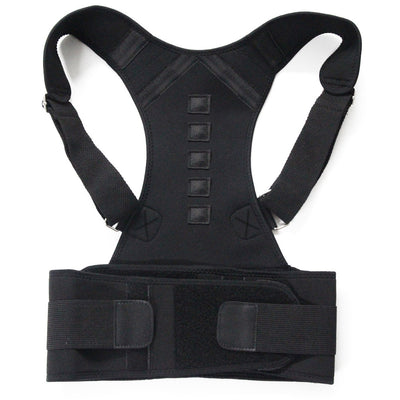 Adjustable Magnetic Posture Corset Back Men Body Shaper & Brace Back Shoulder Belt Lumbar