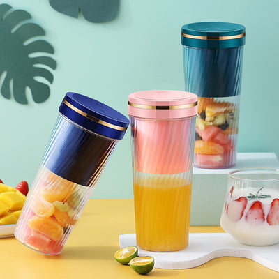 Portable Blender Mini Home Juicer Cup Wireless & USB Electric Fruit Juice Machine