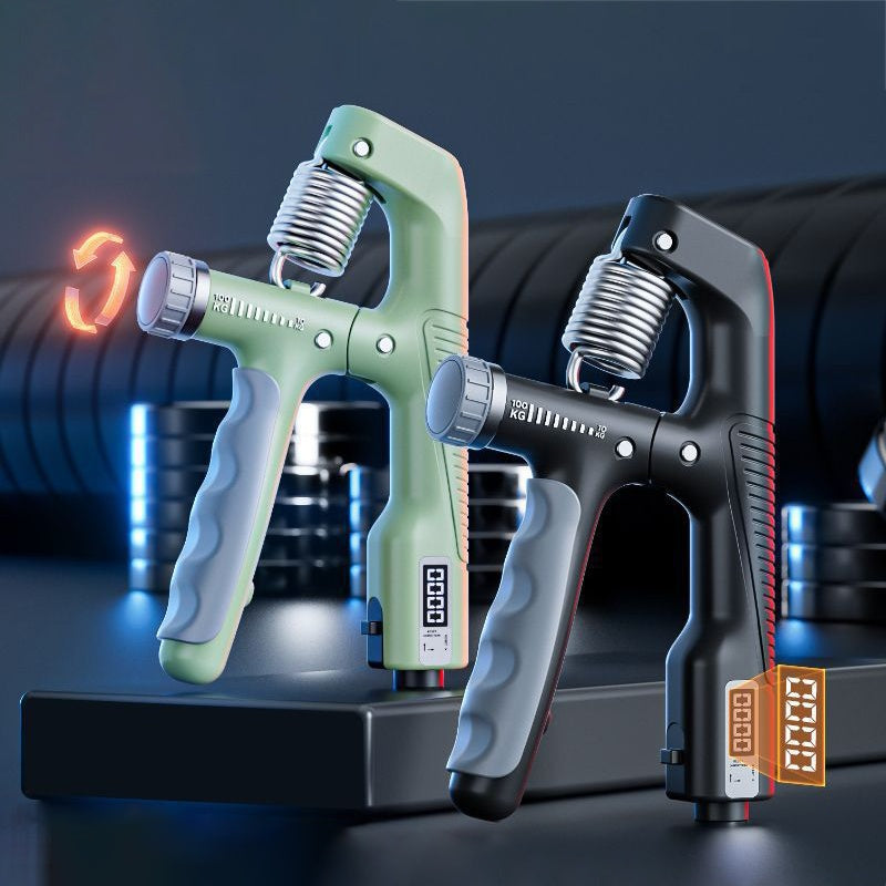Counting Grip Strengthener & Arm Muscle Adjustable Wrist Strength Rehabilitation Equipment