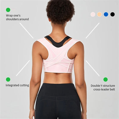 Anti-Humpback Orthotics Ban Standing Posture Sitting & Spine Back Belt