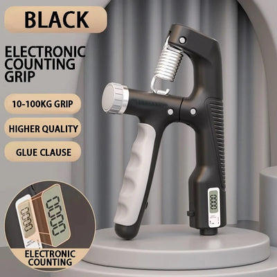 Counting Grip Strengthener & Arm Muscle Adjustable Wrist Strength Rehabilitation Equipment