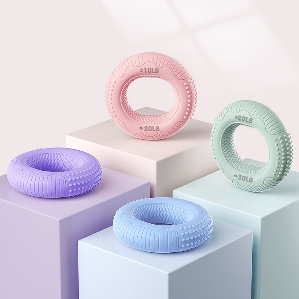 Silicone Adjustable Hand Grip Arm Exercise & Ring Fitness