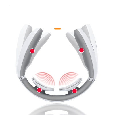 Cervical Spine Massager Neck Massager & Vertebra Massage Pillow