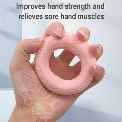 Silicone Adjustable Hand Grip Arm Exercise & Ring Fitness