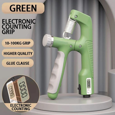 Counting Grip Strengthener & Arm Muscle Adjustable Wrist Strength Rehabilitation Equipment